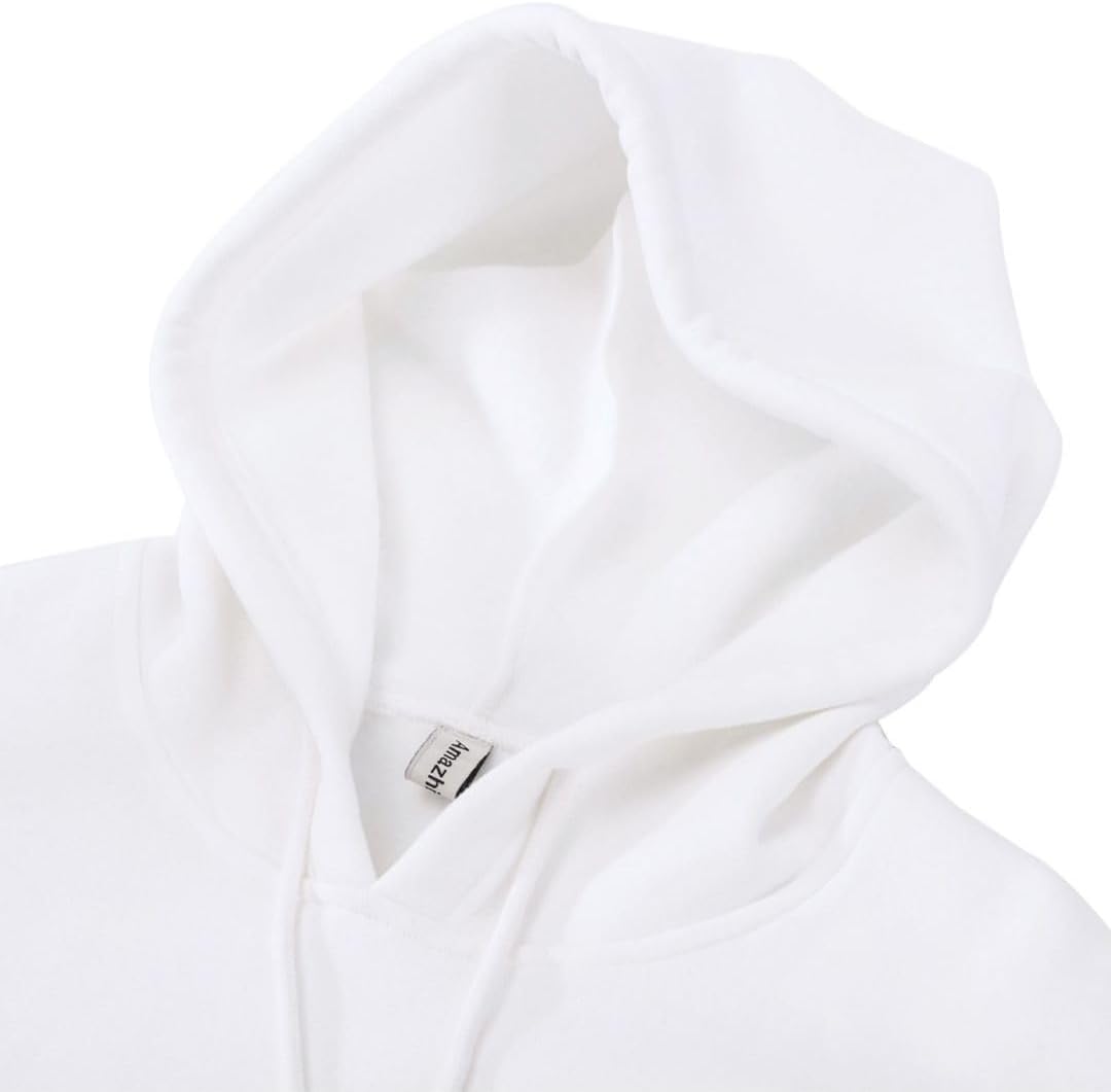 Women's Fleece Drawstring Cropped Hoodies with Hooded
