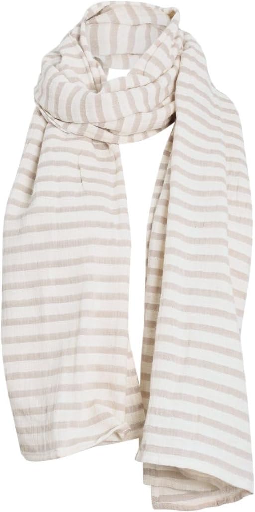 Women's Cotton Gauze Large Scarf Wraps Long Scarves Shawl 70'' x 24'' (L x W)