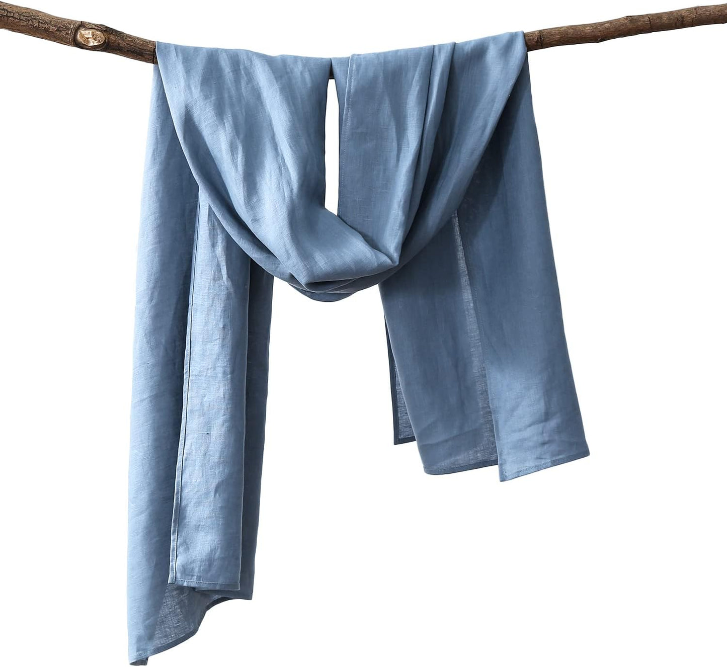 100% Linen Lightweight Long Scarves