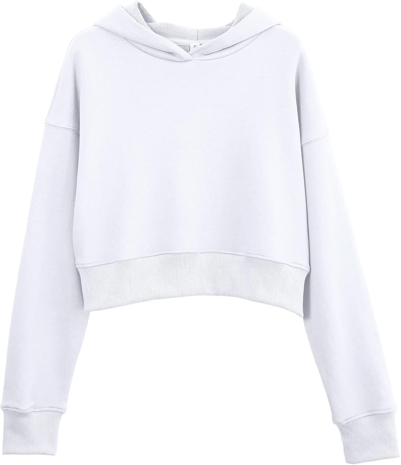 Women's Cotton French Terry Cropped Hoodies