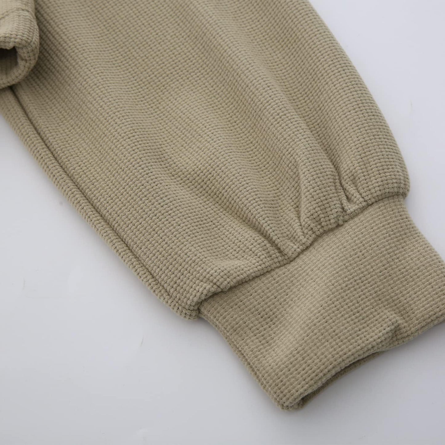 Women’s Waffle Knit Cropped Hoodie