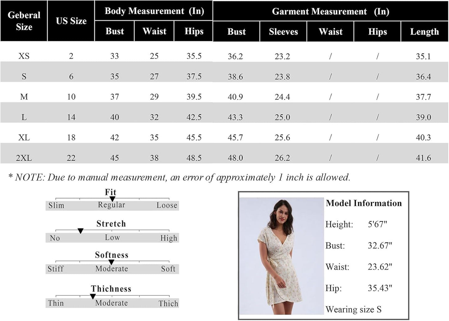 Women's Cotton Gauze Wrap Mini Dress