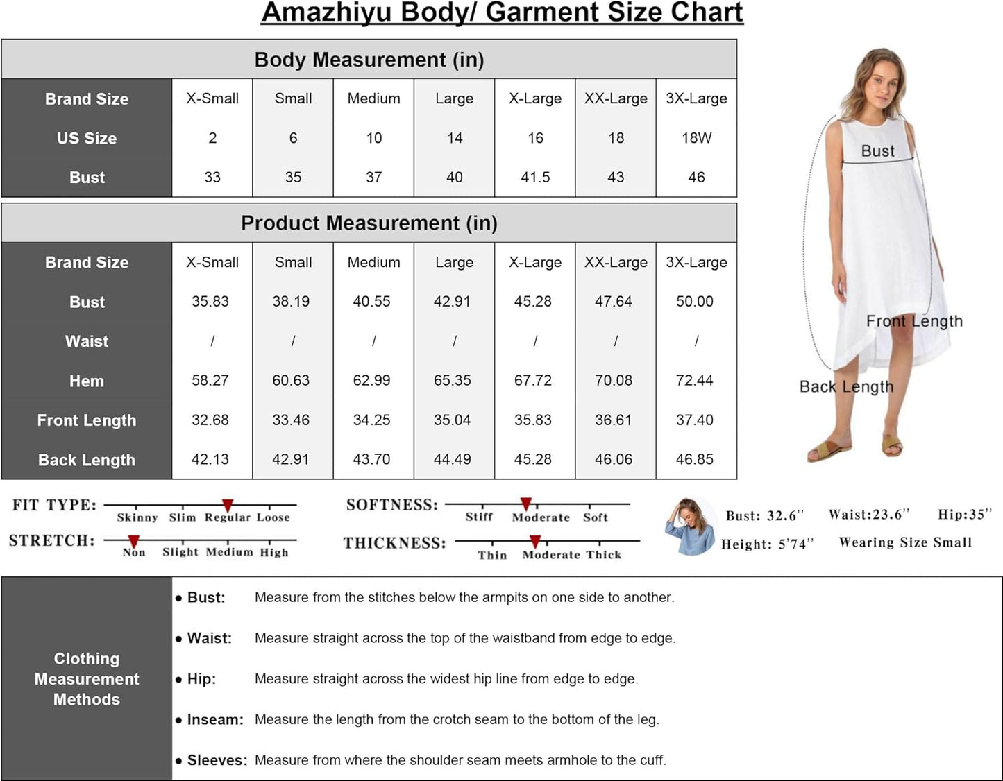 Women’s 100% Linen High Low Midi Dress