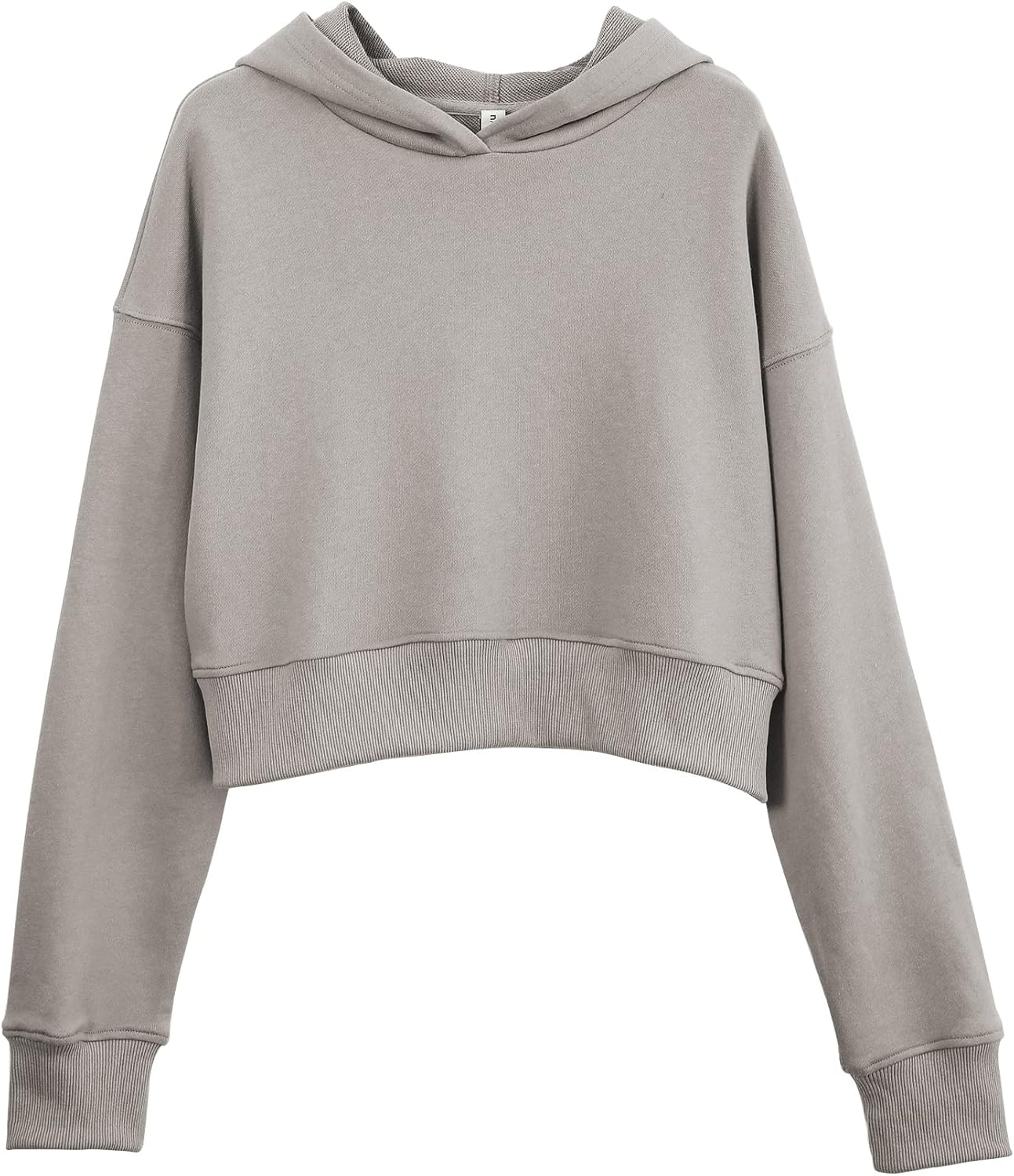 Women's Cotton French Terry Cropped Hoodies