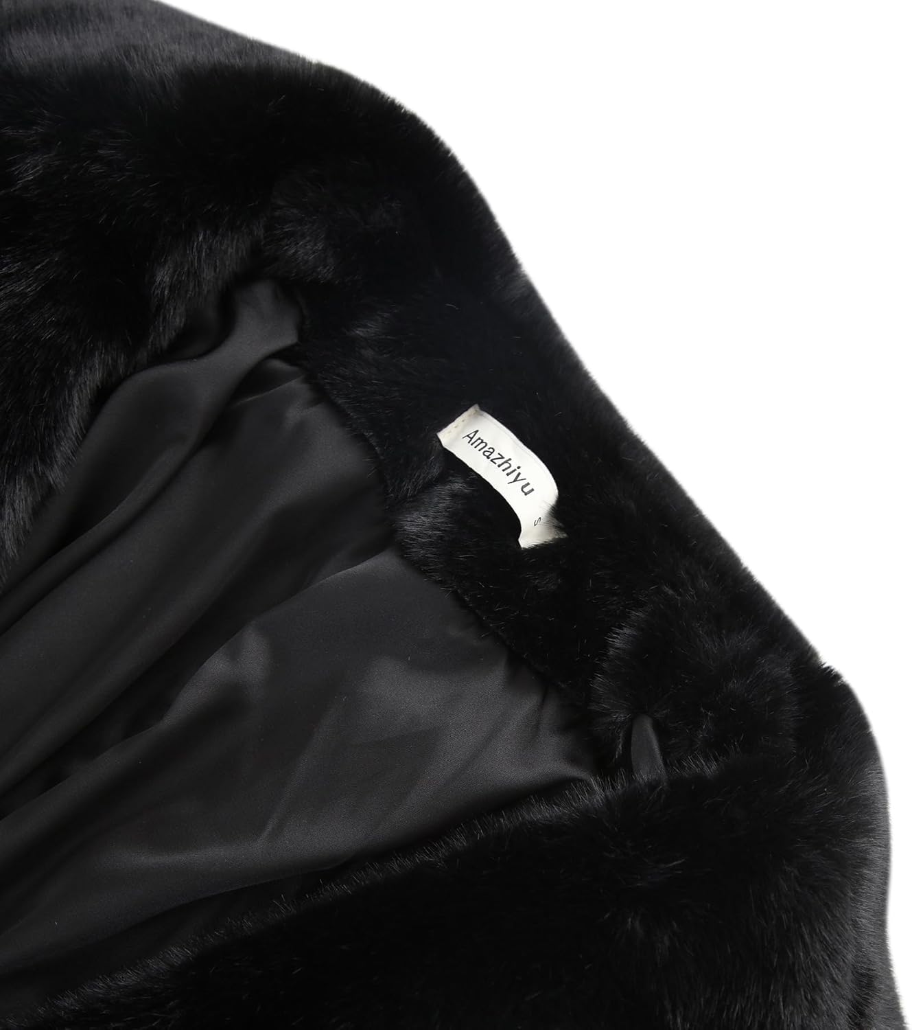 Women's Faux Fur Longline Long Duster Coat