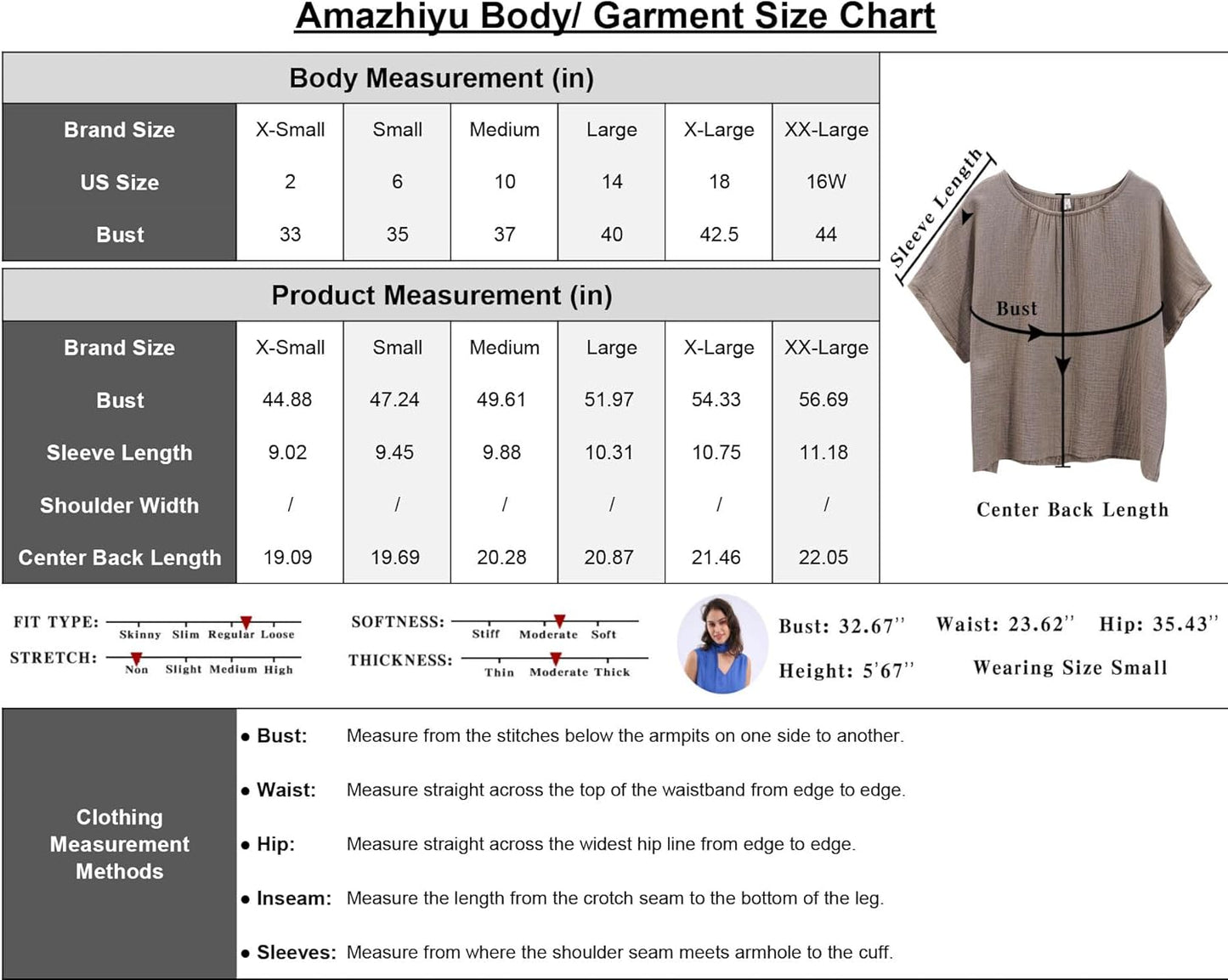 Women's Cotton Gauze Short Sleeve Crop Tops Blouse