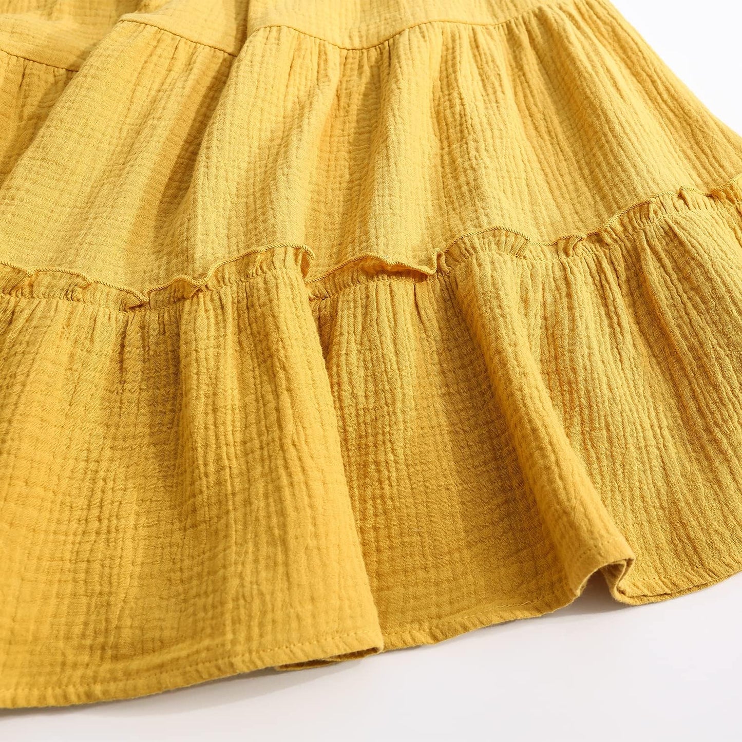 Women's Cotton Gauze Maxi Boho Skirt
