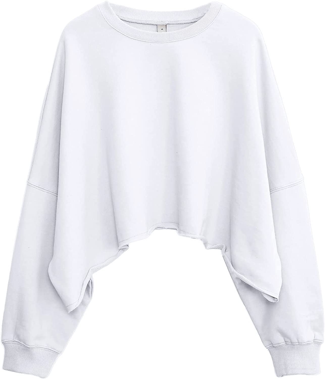 Amazhiyu Women’s Oversize Cropped Hoodie