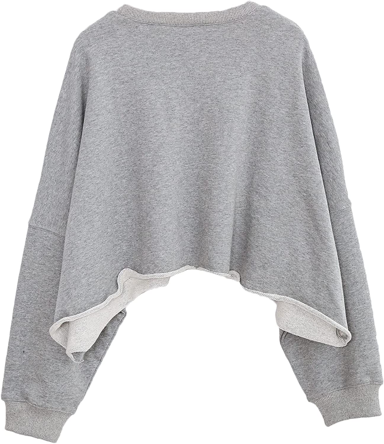 Amazhiyu Women’s Oversize Cropped Hoodie