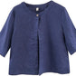 Women's 100% Linen Open Front Elbow Sleeve Cropped Cardigan