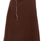 Women's 100% Linen A-line Maxi Skirt with Matching Belt