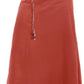 Women's 100% Linen A-line Maxi Skirt with Matching Belt
