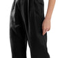 Pure Linen Summer Front Tie Jumpsuits with Pockets