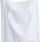 100% Linen Door Hanging Laundry Hamper Bag, 19x27 Inches (Linen)