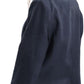 Women's Linen Round Neck Button Up Blazers