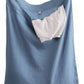 100% Linen Over The Door Laundry Hanging Hamper Bag