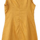 Women's 100% Linen Square Neck Sleeveless Mini Tank Dresses