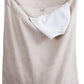 100% Linen Over The Door Laundry Hanging Hamper Bag
