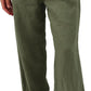 Women's 100% Linen Wide Leg Pants with Pockets
