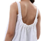 Women's 100% Linen Square Neck Sleeveless Tank Tops