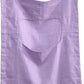 100% Linen Door Hanging Laundry Hamper Bag, 19x27 Inches (Linen)