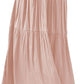 Women's Pleated A Line Flowy Midi Skirt
