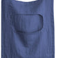 100% Linen Door Hanging Laundry Hamper Bag, 19x27 Inches (Linen)
