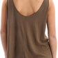 Women‘s Linen Knit U Neck Tank Tops Sleeveless Shirts