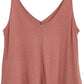 Women‘s Linen Knit U Neck Tank Tops Sleeveless Shirts