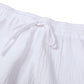 Women's Cotton Gauze Summer 2 Piece Outfits Lounge Pajama Set