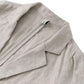 Women's 100% Linen Notched Button Blazer Jackets
