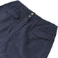 Women's Linen High Waisted Split Raw Hem A-Line Midi Skirts