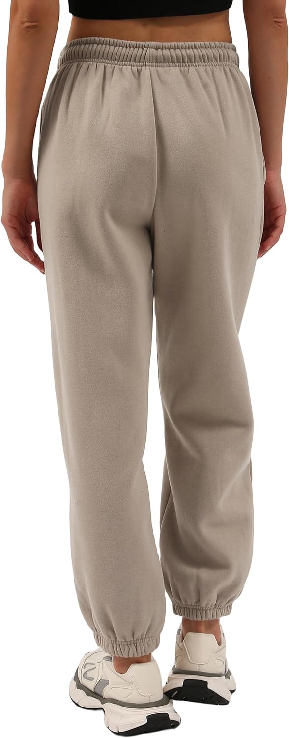 Hfyihgf Women's Jogger Pants High Waisted Sweatpants with Pockets Tapered  Casual Slit Hem Lounge Work Pants(Army Green,XXL)