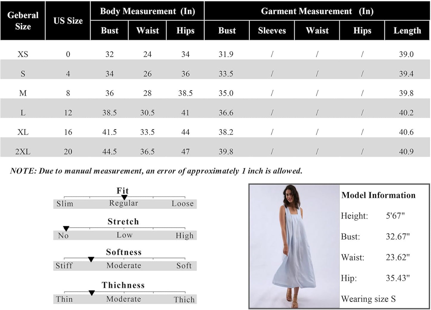 Women's 100% Linen Sleeveless Strap Midi Dresses with Pockets