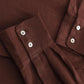 Women' s 100% Linen Button Down Shirt