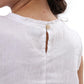 Womens 100% Linen Scoop Neck Sleeveless Tank Tops