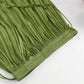 Women's Pleated A Line Flowy Midi Skirt