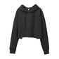 Amazhiyu Women's Fleece Cropped Hoodies Sweatshirt with Hooded