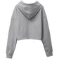 Amazhiyu Women's Fleece Cropped Hoodies Sweatshirt with Hooded