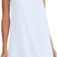 Amazhiyu Women's Linen Sleeveless Shift Dress with Pockets