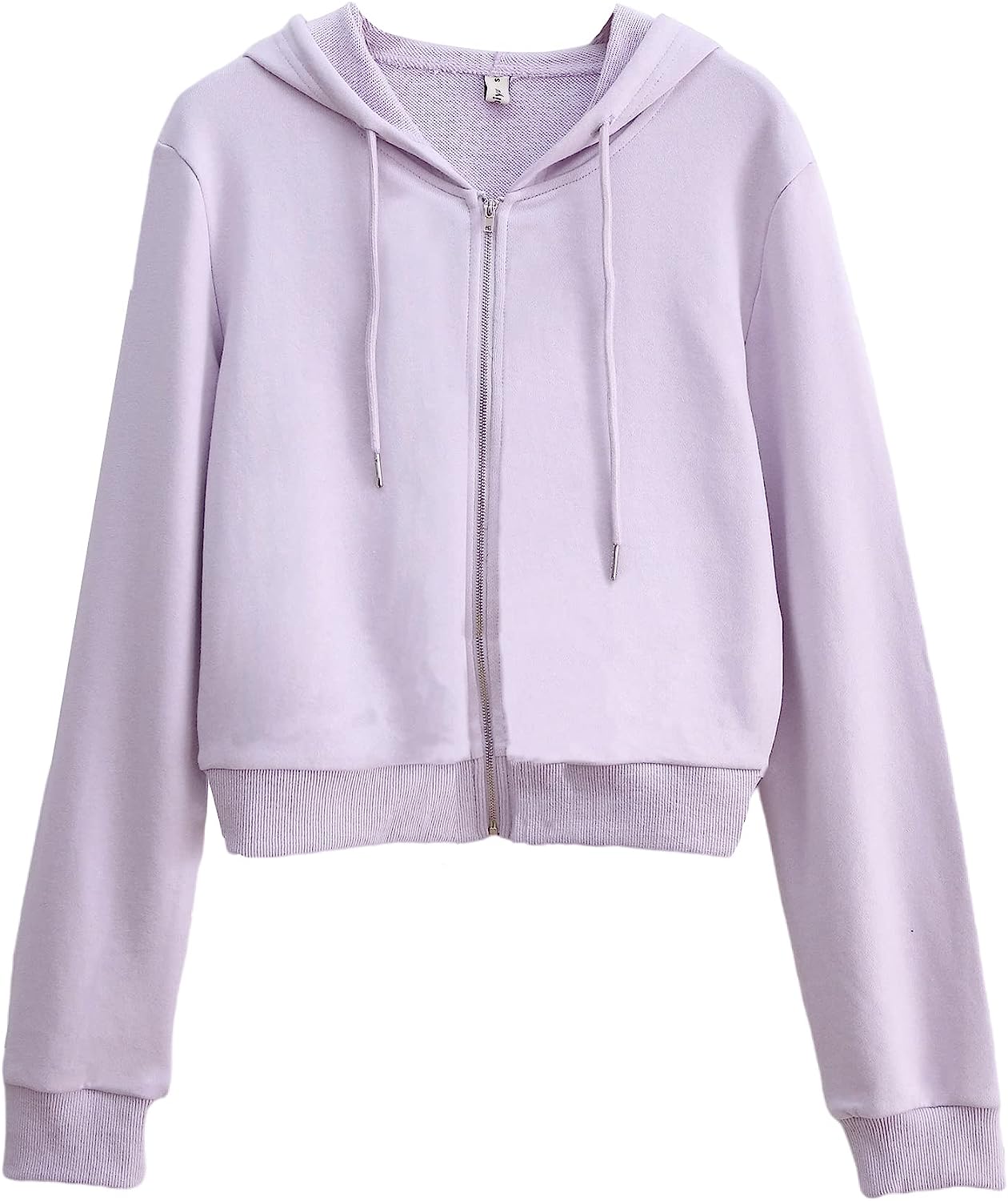 Amazhiyu Women's Cropped Zip up Hoodie with Hooded